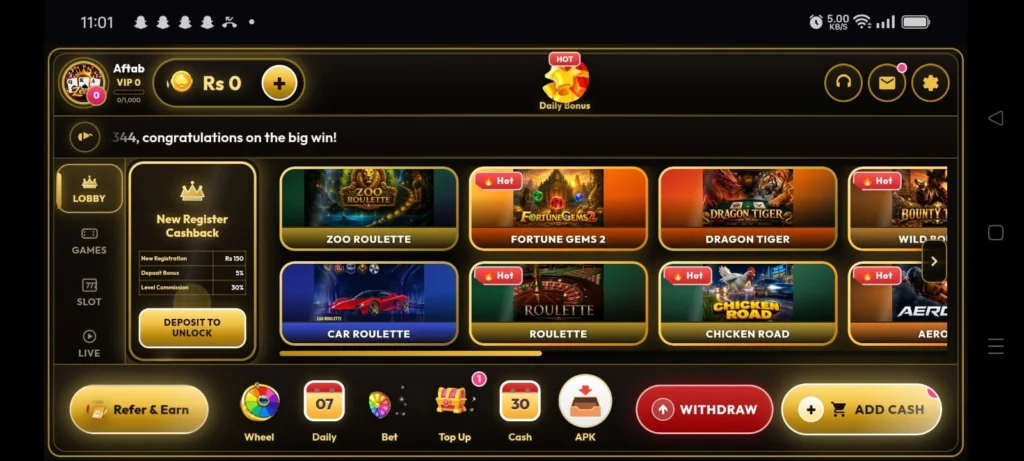 ZEE9 Game Homepage