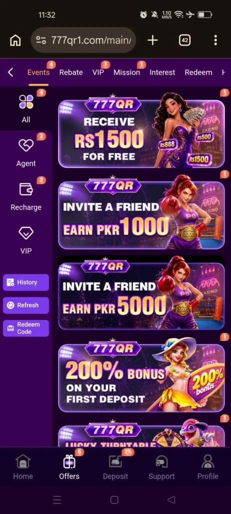 777qr Game bonus